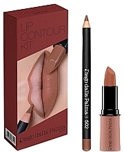 Diego Dalla Palma Lip Contour Kit 502 Set (rouge à lèvres/4g + crayon à lèvres/1.1g)