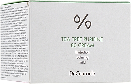 Gezichtscrème met Tea Tree-Extract Dr.Ceuracle Tea Tree Purifine 80 Cream