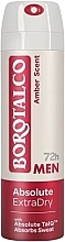 Déodorant spray, 72 heures Borotalco Men Deo Spray Amber