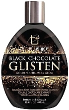 Crème avec reflets scintillants pour solarium Brown Sugar Black Chocolate Glisten Advanced 200X Black Bronzing Glotion