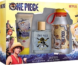 Air-Val International Netflix One Piece Set (eau de toilette/100ml + gel douche/150ml + bouteille/1pcs)