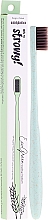 Tandenborstel Tarwe, Medium WoodyBamboo Toothbrush EcoGreen Medium