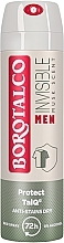 Déodorant spray pour hommes Borotalco Men Invisible Dry Deodorant