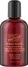 Gel de sang artificiel pour maquillage de scène Mehron Stage Blood Bright Arterial