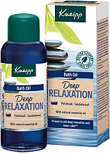 Huile de bain Parchouli et Bois de santal Kneipp Deep Relaxation Patchouli & Sandalwood