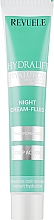 Nachtfluid-crème voor het gezicht Revuele Hydralift Hyaluron Night Cream Fluid