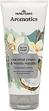 Lotion hydratante pour corps Papoutsanis Aromatics Nutricare Coconut Crush & Warm Vanilla Body Lotion