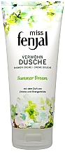 Crème de douche Citron et Fleurs d'oranger Fenjal Miss Summer Dream Shower Cream