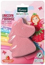 Bombe de bain, Licorne, à l'arôme de fraise Kneipp Nature Kids Unicorn Paradise Bath Fizzy