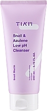 Gel nettoyant au pH faible pour visage Tiam Snail & Azulene Low pH Cleanser