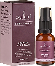 Crème à l'extrait de café vert pour contour des yeux Sukin Purely Ageless Reviving Eye Cream