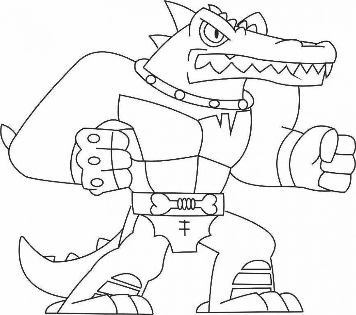 Coloring Pages Goo jit zu (26 pcs) - download or print for free #9507