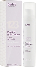 Питательный крем с пептидами Purles Derma Solution 123 Peptide Rich Cream