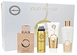 Armaf Club De Nuit Milestone Набор (edp/105ml + b/spray/50ml + sh/gel/100ml + shmp/250ml)