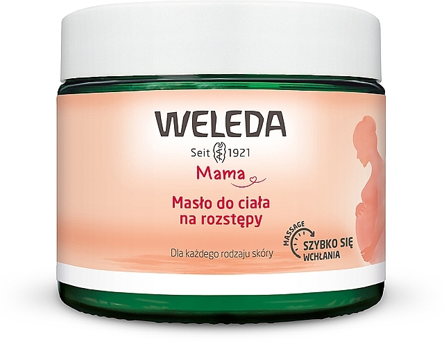 Ķermeņa eļļa pret strijām - Weleda Mama