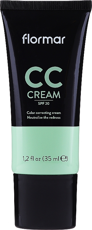 СС крем скрывающий покраснения на коже - Flormar CC Cream Anti-Redness