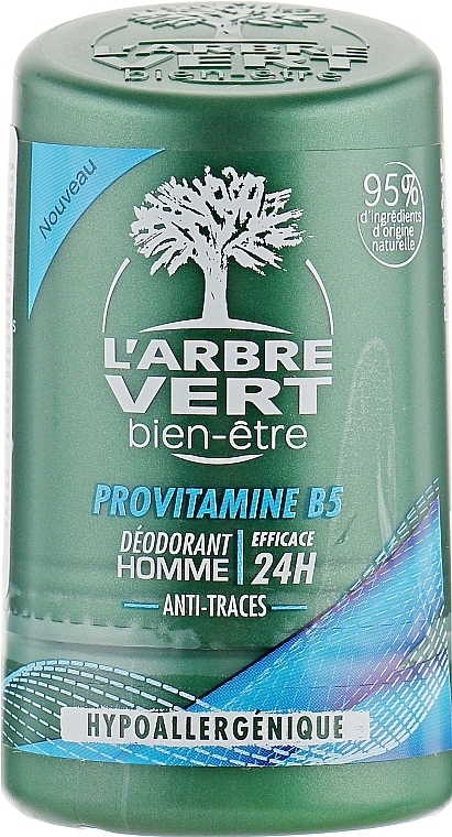 Дезодорант для мужчин с провитамином В5 - L'Arbre Vert Deodorant