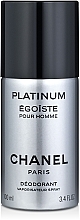 Chanel Egoiste Platinum Дезодорант