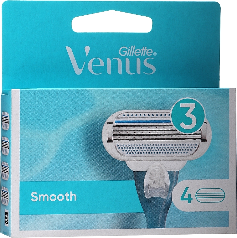 Maināmas skūšanās kasetes, 4 gab Gillette Venus Smooth