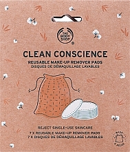 Многоразовые пады для снятия макияжа The Body Shop Clean Conscience Reusable Make-Up Remover Pads