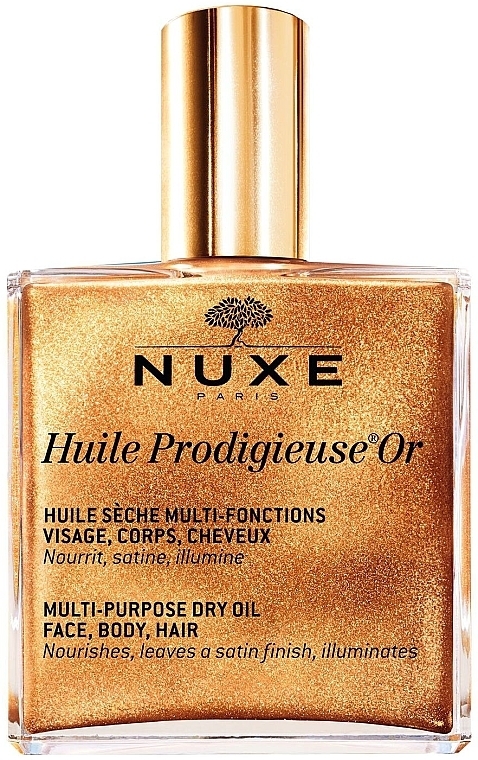 Чудесное сухое золотое масло - Nuxe Huile Prodigieuse Multi-Purpose Care Multi-Usage Dry Oil Golden Shimmer