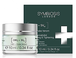 Омолаживающий крем для кожи вокруг глаз Symbiosis London Expert Cannabidiol Rejuvenating & Tightening Eye Cream