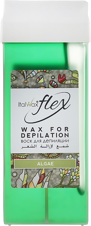 Воск для депиляции в картридже "Водоросли" - ItalWax Flex