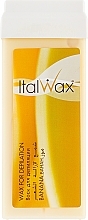 Воск для депиляции в картридже "Банан" ItalWax Wax For Depilation