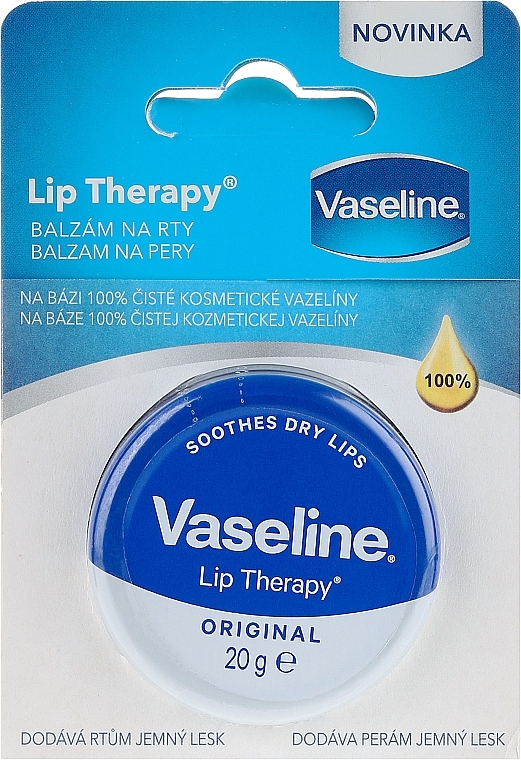 Бальзам для губ - Vaseline Lip Therapy Original Lips Balm