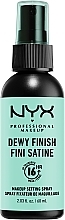 NYX Professional Makeup Dewy Finish Long Lasting Setting Spray Финишный спрей для закрепления макияжа