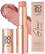 Sosu Cosmetics Glow On The Go Cream Stick Сияющие румяна в стике