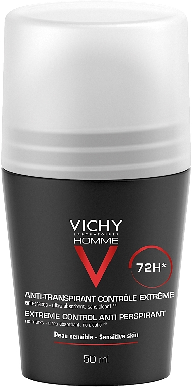 Шариковый дезодорант - Vichy Deo Anti-Transpirant 72H