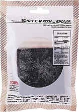 Спонж для умывания My Skin Soapy Charcoal Sponge