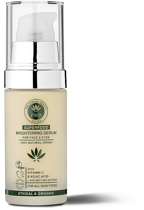 Сыворотка для лица и глаз с витамином С PHB Ethical Beauty Superfood Vitamin C Face & Eye Serum