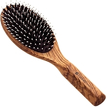 Щетка для укладки волос из оливкового дерева Hydrea London Olive Wood Styling Hair Brush