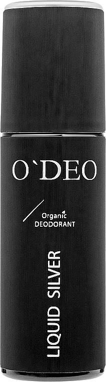 Органический дезодорант для мужчин - O'Deo Organic DEOdorant For Men Liquid Silver