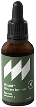 Bārdas eļļa ar E vitamīnu Monolit Skincare For Men Beard Oil With Vitamin E