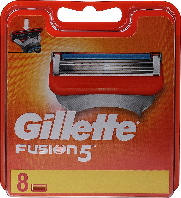 Сменяеми ножчета за бръснене, 8 бр. - Gillette Fusion