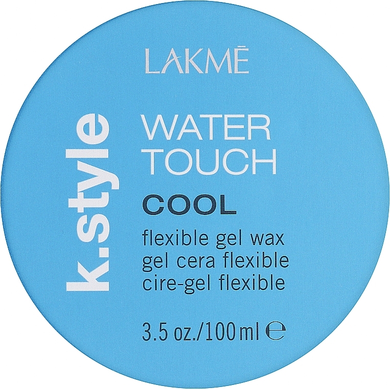 Стилизиращ гел-восък за коса с еластична фиксация - Lakme K.style Cool Water Touch