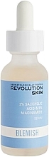 Серум за лице със салицилова киселина и ниацинамид Revolution Skincare 2% Salicylic Acid & 5% Niacinamide Serum