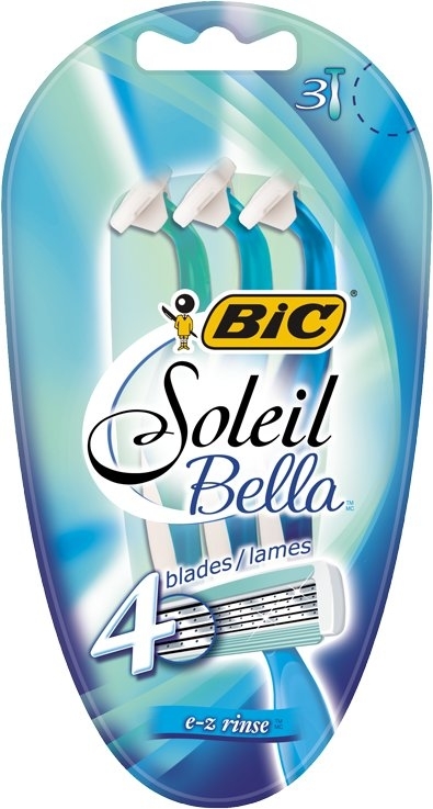 Женски самобръсначки "Soleil Bella", 3бр Bic