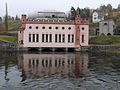 Tinfos II kraftverk (1912) leverte strøm til Norsk Hydros fabrikker på Notodden under 1. verdenskrig.