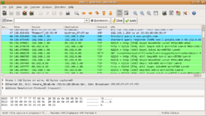 Wireshark GUI