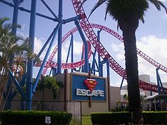 Superman Escape à Warner Bros. Movie World Australia