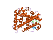 1yow: human Steroidogenic Factor 1 LBD with bound Co-factor Peptide