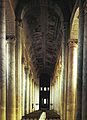 Vue intérieure de l'église abbatiale de Saint-Savin (Vienne)