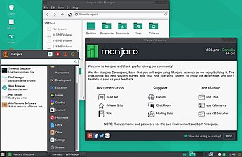 Manjaro 10.06 - XFCE