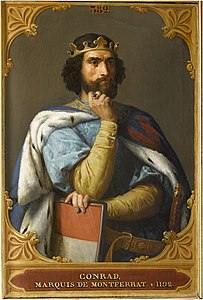 Conrad de Montferrat (vers 1843), Versailles, musée de l'Histoire de France.