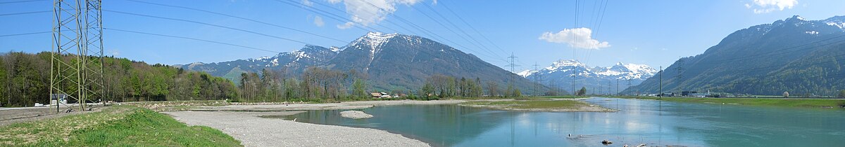 Hänggelgiessen'deki Linthkanal genişletmesi