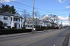 Stately white homes